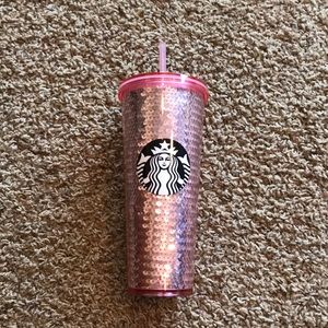 Starbucks pink sequins cup